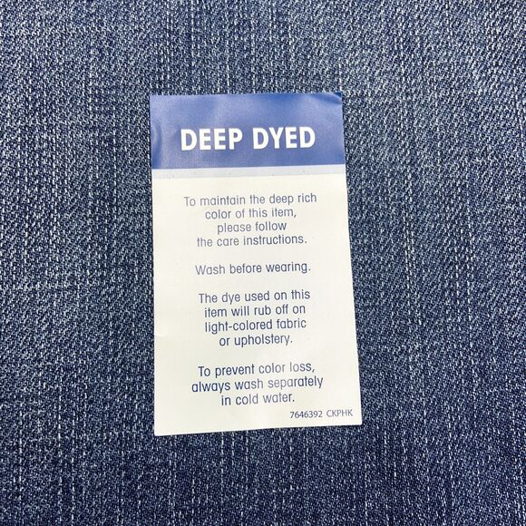 Lee Midrise Bermuda Shorts Regular Fit Influx- Size 22 M - Deep Dyed - Picture 6 of 7